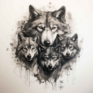 family tattoo design ideas Realism high-resolution tattoo home symbol for thigh