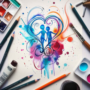 family tattoo design ideas smooth complexion intertwined symbols for outer arm