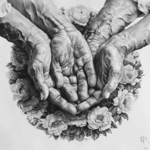 family tattoo design ideas Surrealism symbolism love and loyalty for upper shoulder