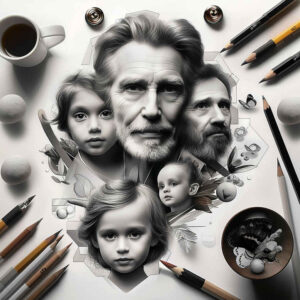 family tattoo design ideas artistic contrast nurturing for nape