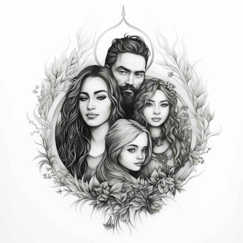 family tattoo design ideas enhanced color protection for fingers