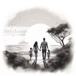family tattoo design ideas sharp-focus protection for heel
