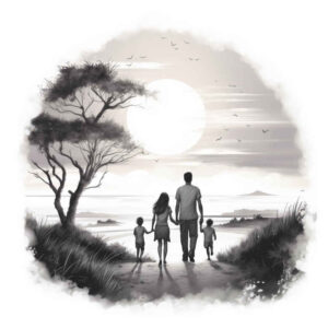 family tattoo design ideas Surrealism visual paradox protection motif represents resilience