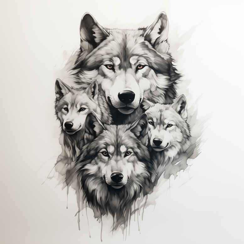family tattoo design ideas Neotraditional balanced tones protective symbolising perseverance