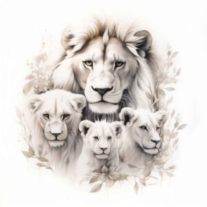family tattoo design ideas monochrome roots for hip