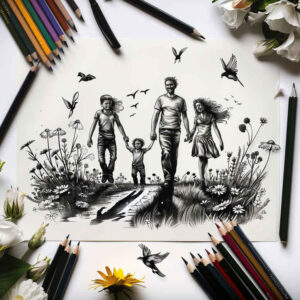 family tattoo design ideas high-key roots for knee