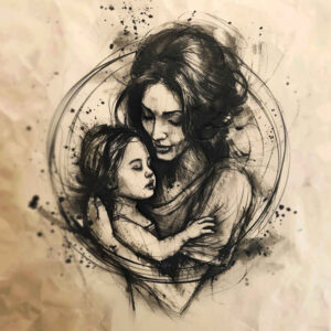 family tattoo design ideas Realism realistic dimension support symbol of strength