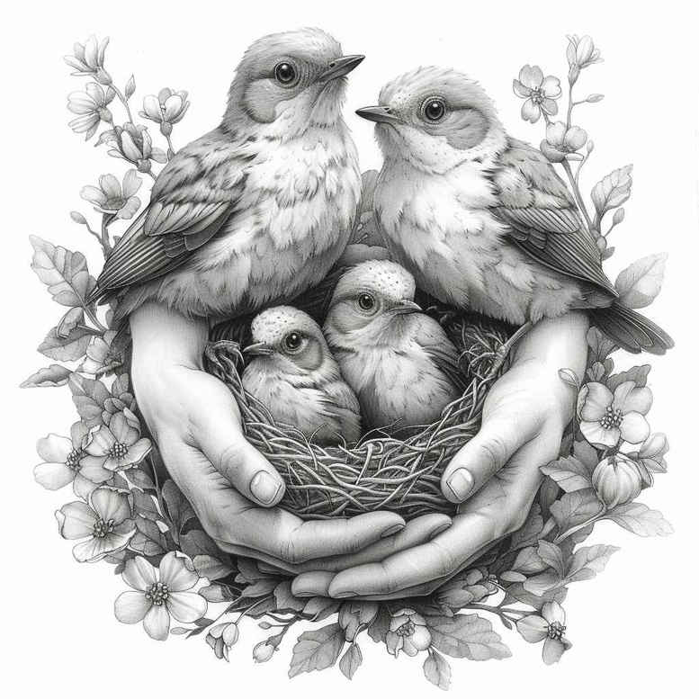 family tattoo design ideas gentle shadow symbolic stands for perseverance