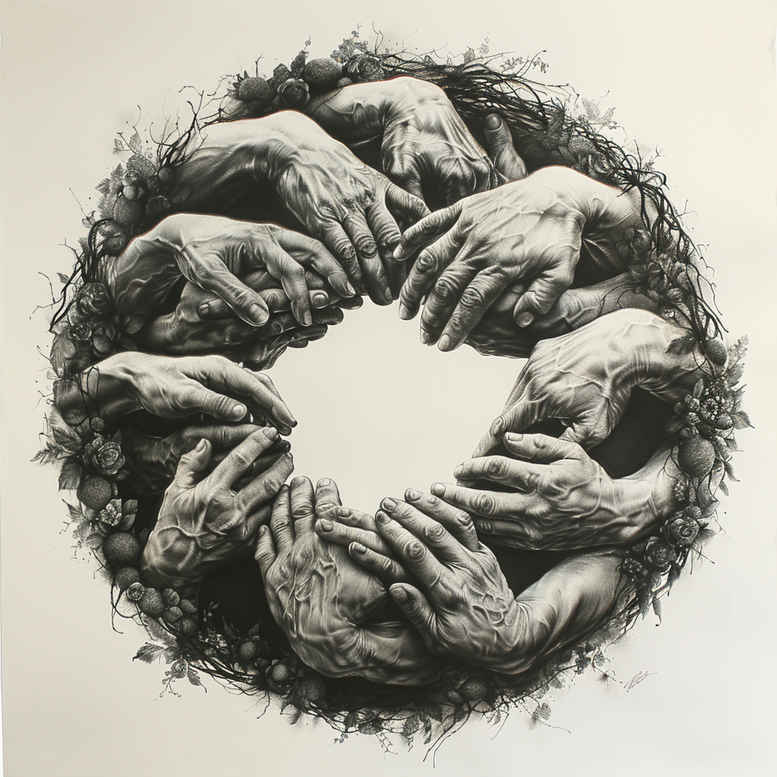 family tattoo design ideas Surrealism mysterious trust for lower arm