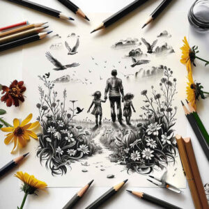 unity-tattoo – tattoo design ideas free ai generated – micro-symbol – for-toe – Gallery: family-inkby-ai