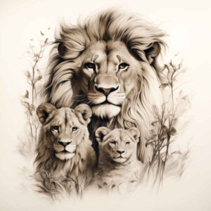 unity-tattoo – tattoo design ideas free ai generated – unembellished – for-shoulder-blade – Gallery: family-inkby-ai