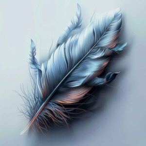 delicate-feather – tattoo design ideas free ai generated – single-color – for-ribs – Gallery: feathers-inkby-ai