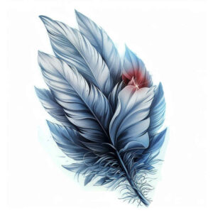 feather – tattoo design ideas free ai generated – slender – for-toe – Gallery: feathers-inkby-ai