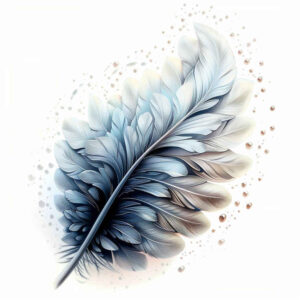 feather-fine-tattoo-clear-edge-for-back-shoulder – tattoo design ideas free ai generated – Gallery: feathers-inkby-ai