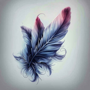 feather-symbol-of-lightness – tattoo design ideas free ai generated – lightweight – for-neck – Gallery: feathers-inkby-ai