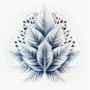 minimalist-feather-ultra-thin-for-calf – tattoo design ideas free ai generated – Gallery: feathers-inkby-ai