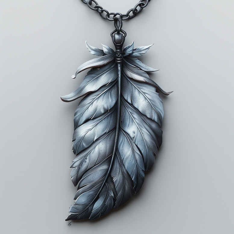 feather-with-shadow – tattoo design ideas free ai generated – fine-dot – for-fingers – Gallery: feathers-inkby-ai
