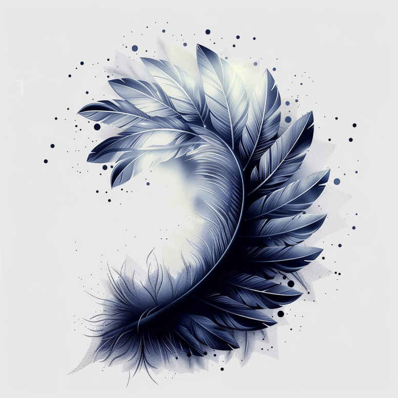 feather-sketch-thin-line-for-forearm – tattoo design ideas free ai generated – Gallery: feathers-inkby-ai