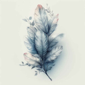 feathers tattoo design ideas diminutive bird feathers for hip