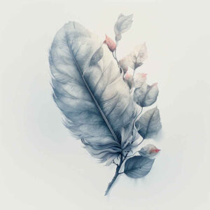 feathers tattoo design ideas gentle bird feathers for upper thigh