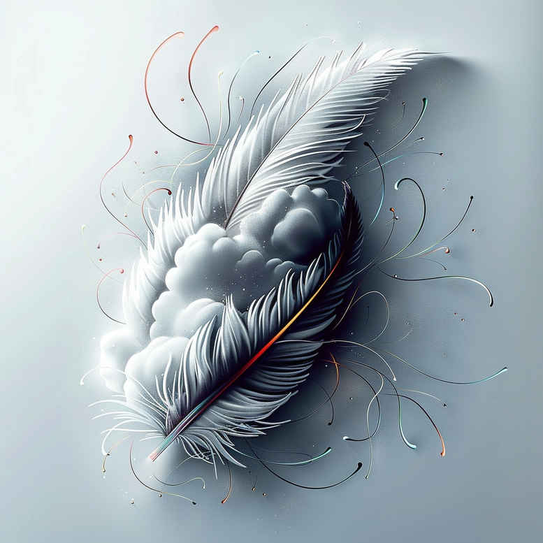 feathers tattoo design ideas discreet curved for sternum