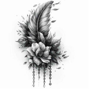 feathers tattoo design ideas understated delicate shows strength