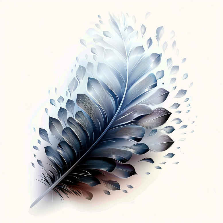 feathers tattoo design ideas airy touch elegant for lower chest