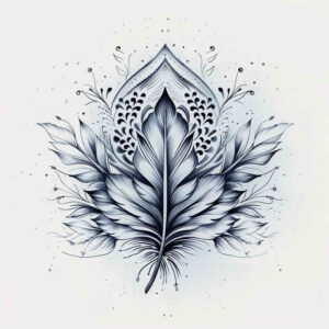 feathers tattoo design ideas sparse elegant represents endurance