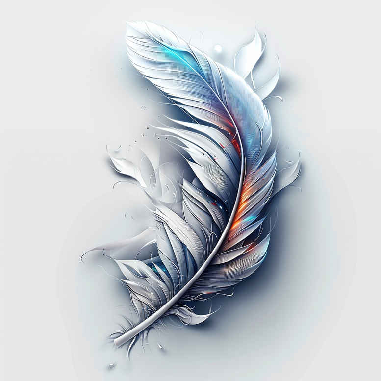 feathers tattoo design ideas empty space elegant represents strength