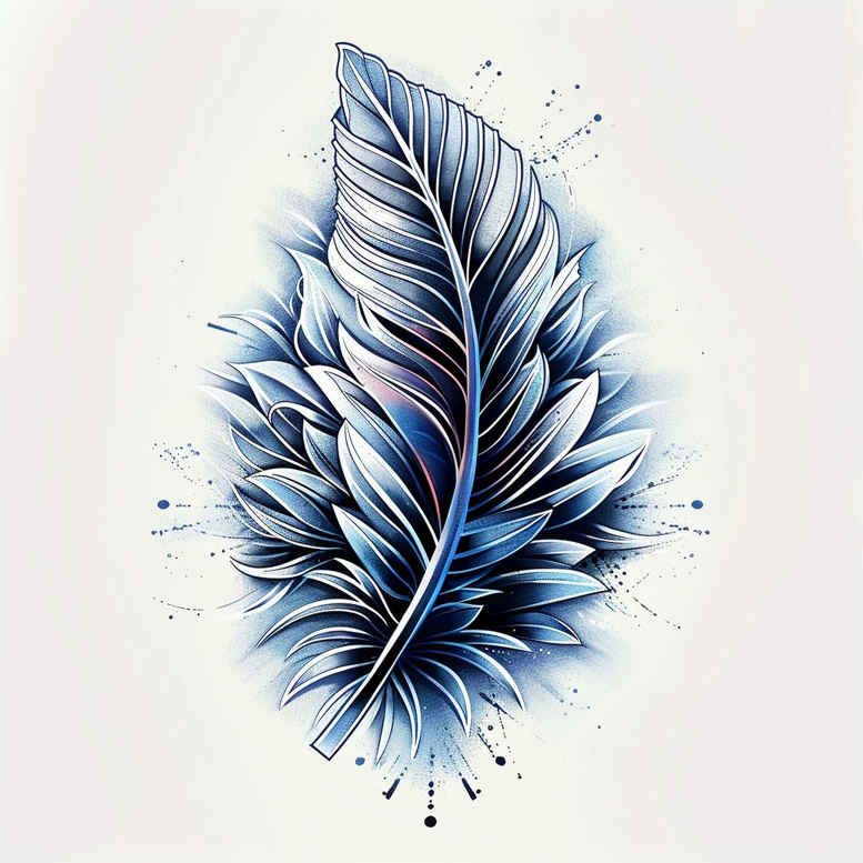 feathers tattoo design ideas subtle motif feather quill for collarbone