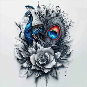 feathers tattoo design ideas discreet fine detail for back of neck