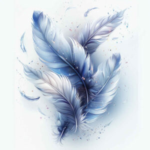 feathers tattoo design ideas open space fine detail stands for courage