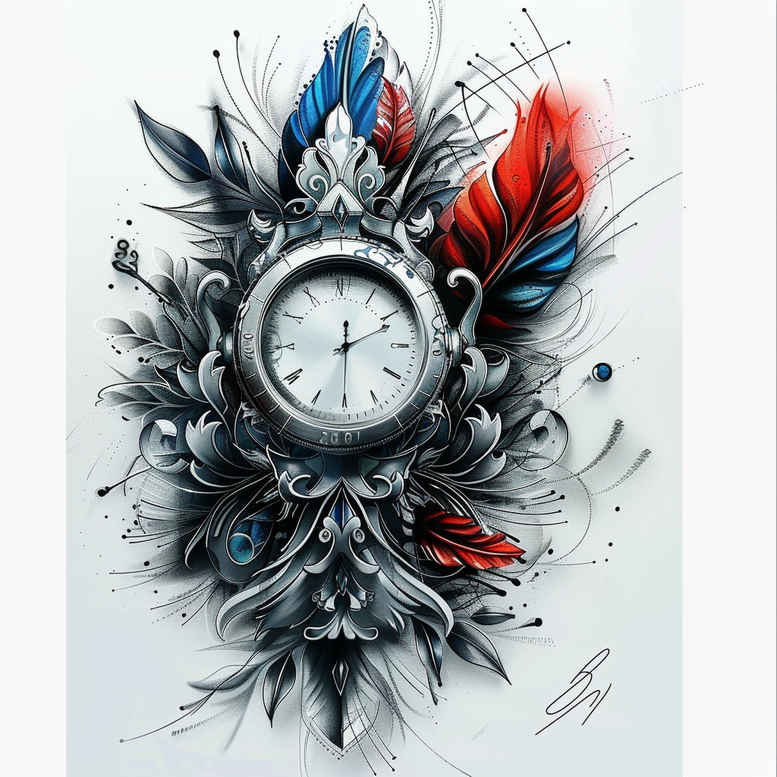 feathers tattoo design ideas symbol mark flowing represents determination