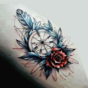 feathers tattoo design ideas small detail fluttering perseverance and power