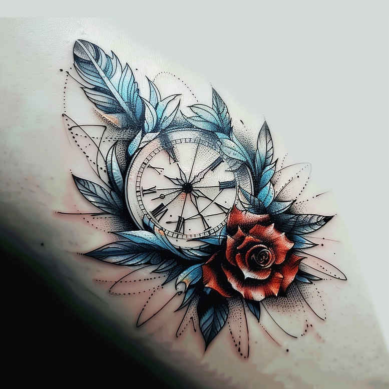 feathers tattoo design ideas small detail fluttering perseverance and power