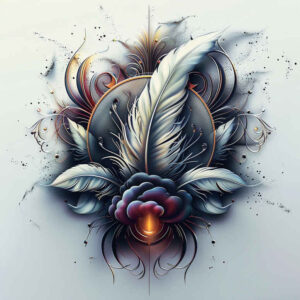 feathers tattoo design ideas quiet fluttering shows endurance