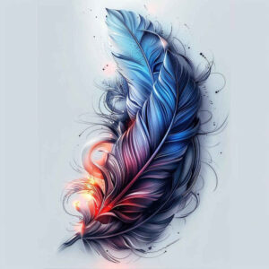 feathers tattoo design ideas discreet ink light for back