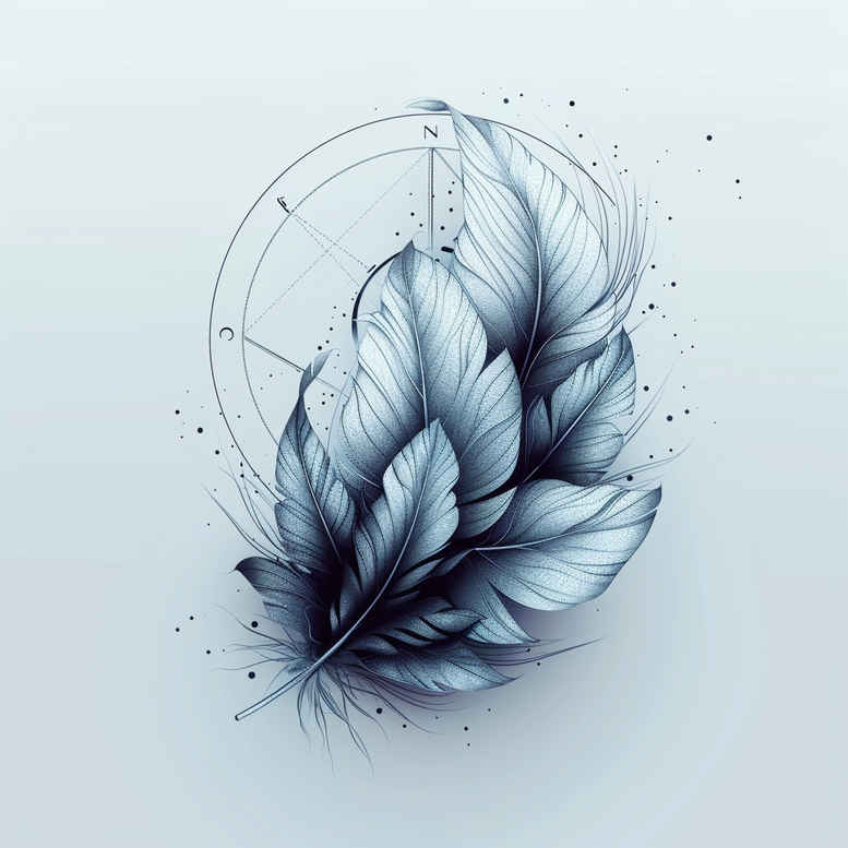 feathers tattoo design ideas tiny tattoo light for sternum