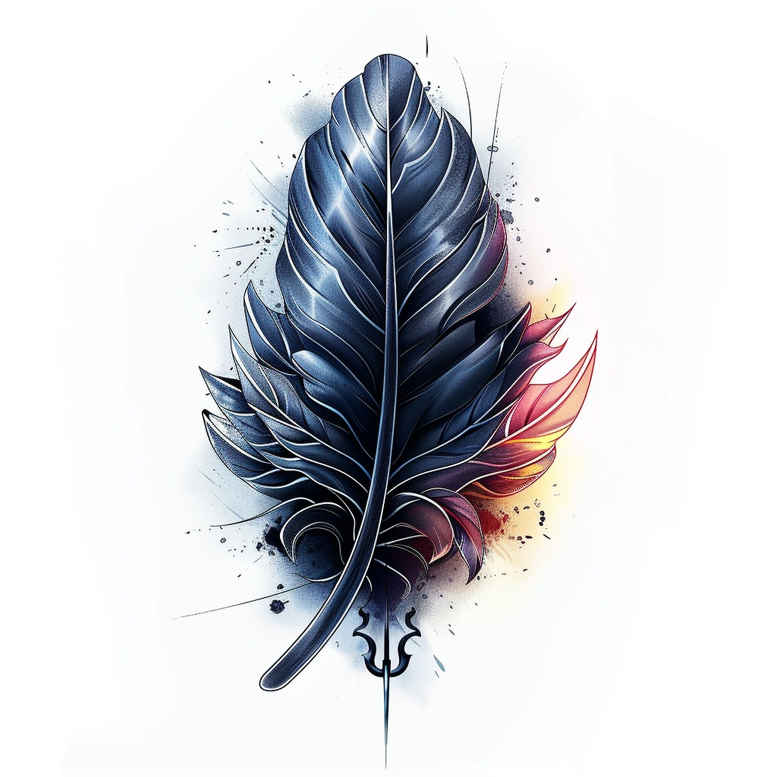 feathers tattoo design ideas essential light shows resilience