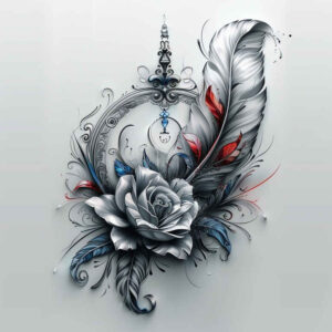 feathers tattoo design ideas clean stroke natural meaning resilience