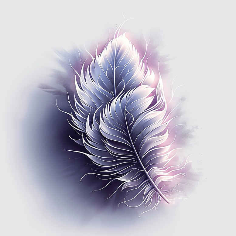 feathers tattoo design ideas clean shape natural represents courage