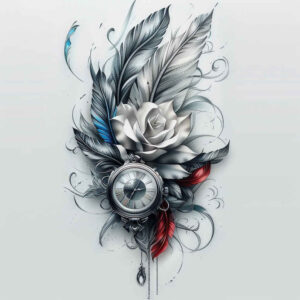 feathers tattoo design ideas tiny motif naturalistic stands for perseverance