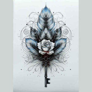 feathers tattoo design ideas understated naturalistic symbolising courage