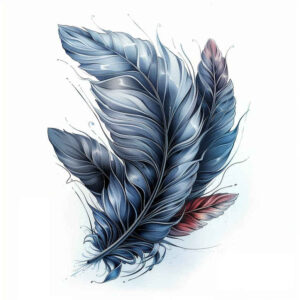 feathers tattoo design ideas precise organic symbol of resilience