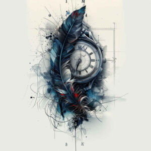 feathers tattoo design ideas gentle shading for ankle