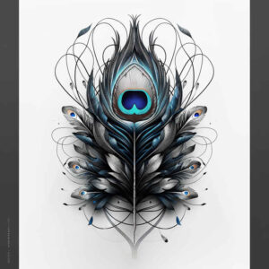 feathers tattoo design ideas subtle motif shading for outer arm