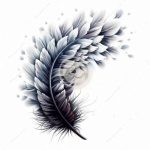 feathers tattoo design ideas unembellished smooth endurance and power