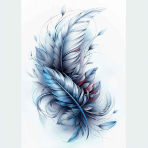 feathers tattoo design ideas symbolic soft meaning courage