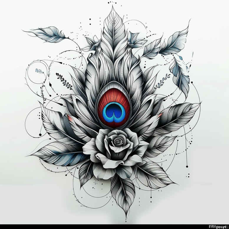 feathers tattoo design ideas micro design soft symbolising resilience
