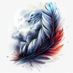 feathers tattoo design ideas unadorned subtle gradients meaning strength